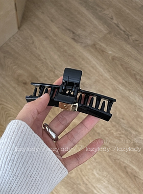 简约抓夹别致百搭发卡冷淡风ins