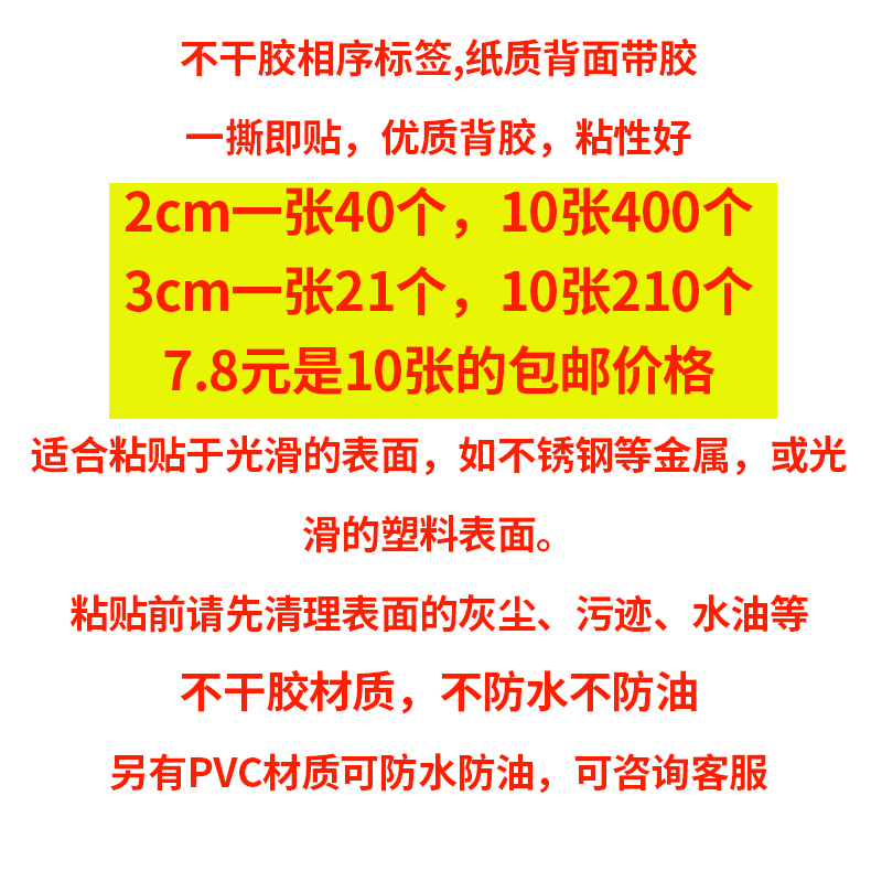 不干胶标签ABCN接地接零标志相序贴配电箱标牌贴纸2CM3公分标识牌 - 图0