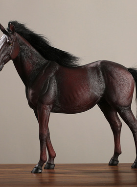 2026年马到成功仿真马摆件千里马送领导开业送礼客厅办公室装饰品