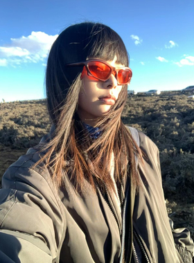 2022年B家新款Y2K异型大框墨镜