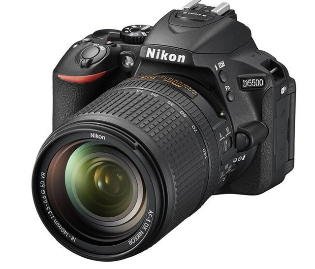 Nikon/尼康D5500套机高清专业入门级数码单反照相机旅游D5600wifi-图0