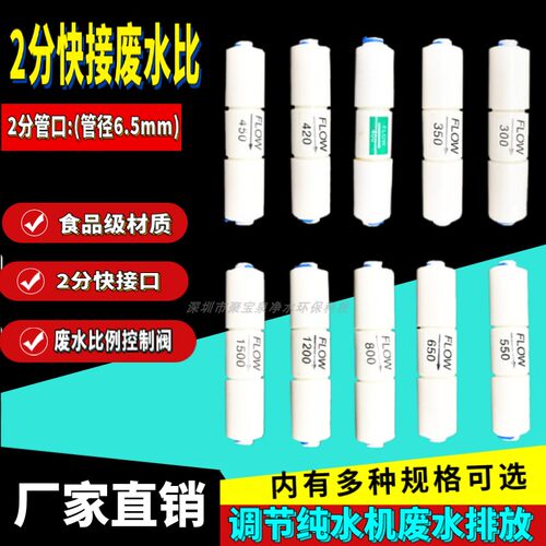 纯水机废水比 300cc/350/400/420/450/550/650/800/1200/1500ccRO - 图1