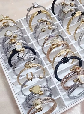 其他欧美女钛钢时尚手镯热卖