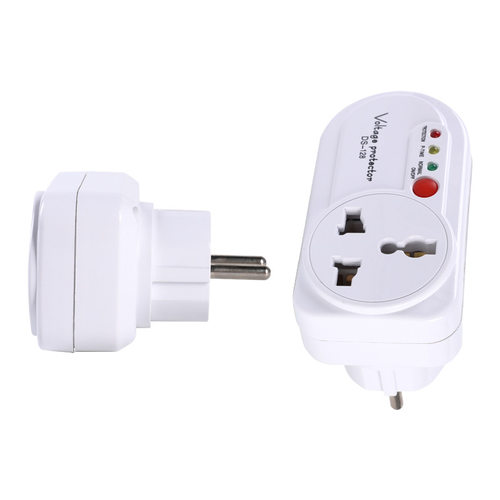 欧标电压保护开关插座家用冰箱电源保护器过欠压自动断电可贴牌 - 图2