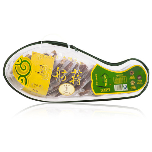 雪舫蒋火腿 塑盒净重1.5kg切片分割正宗金华火腿片礼盒腌腊肉年货 - 图0