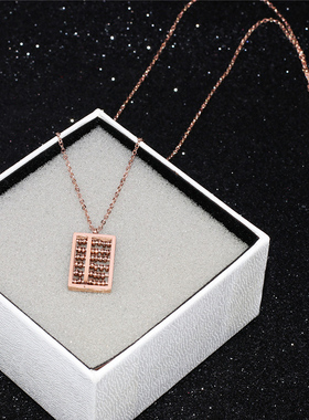 钛钢保色镀18K金气质女项链