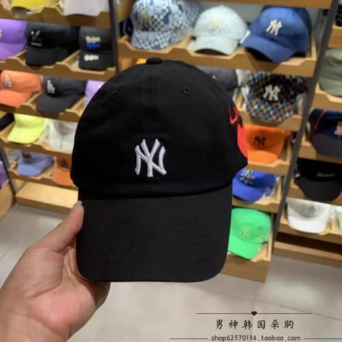 MLB, шапка, милая кепка, солнцезащитный крем-стик, спортивная бейсболка для отдыха, Южная Корея, с вышивкой