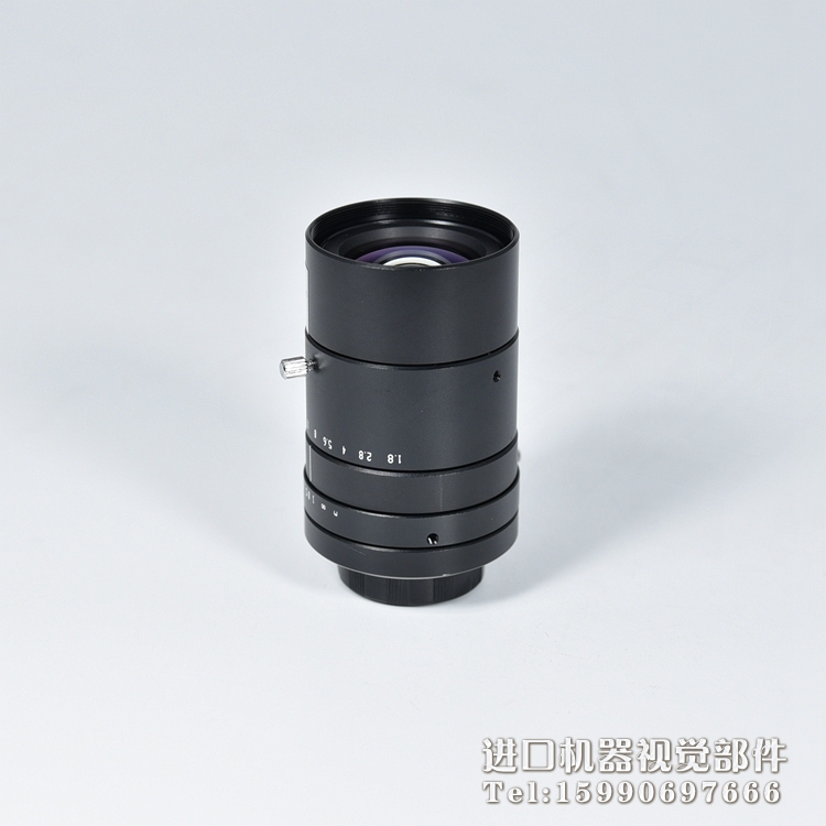 9成新spacecom JHF12M-3MP 300万像素定焦工业镜头 12mm 1：1.8 - 图1