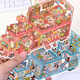 Senyu 6.0 RV miniature scene landscaping stickers mini decompression handmade stickers 3D landscaping diy stickers