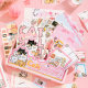Healing Fragments Warm Mailing Handbook Gift Box Cute Girl Heart Handbook Sticker Tape Material Paper Gift Box