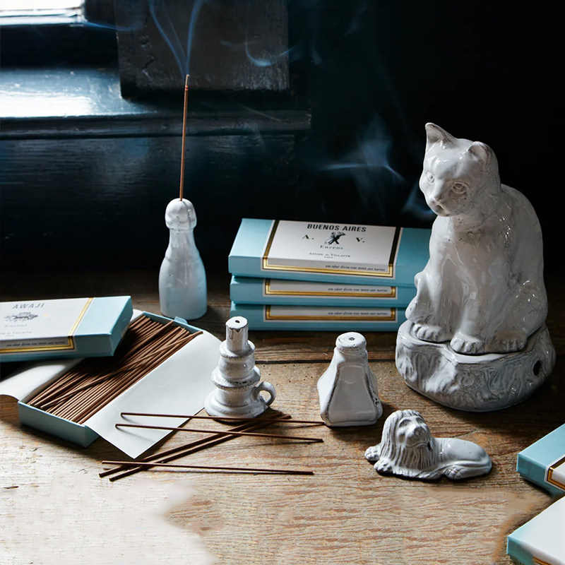 法国 Astier de Villatte线香香插香薰底座木屋南青山adv礼物,淘宝优惠券,粉丝福利购,淘宝优惠卷