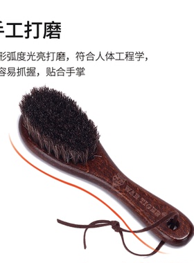 男士油头刷子剪发刷软毛掸扫碎发刷专业发廊羊毛刷扫发刷美发用品