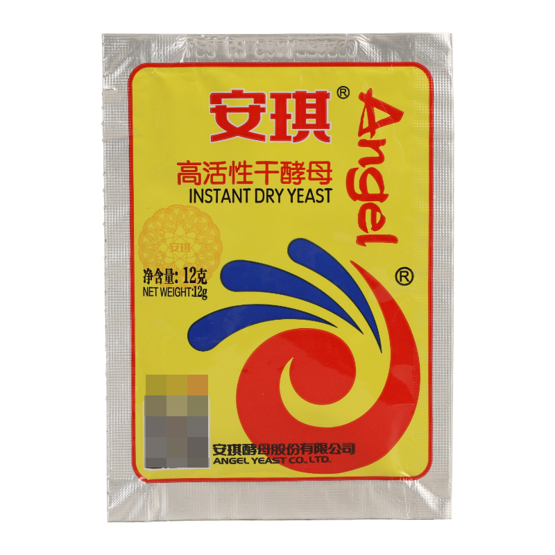 安琪高活性干酵母低糖型12g*10家用面包烘焙蒸馒头包子发面孝母粉-图3