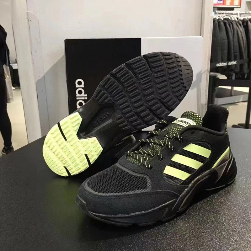 adidas阿迪达斯男子90S Valasion低帮透气缓震运动休闲鞋EG5639 - 图0