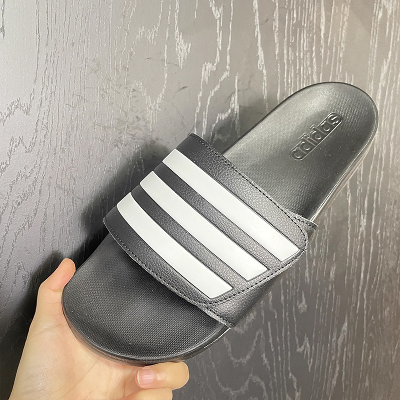 adidas阿迪达斯男鞋 Adilette Comfort Adj 运动休闲拖鞋 GZ8951 - 图0