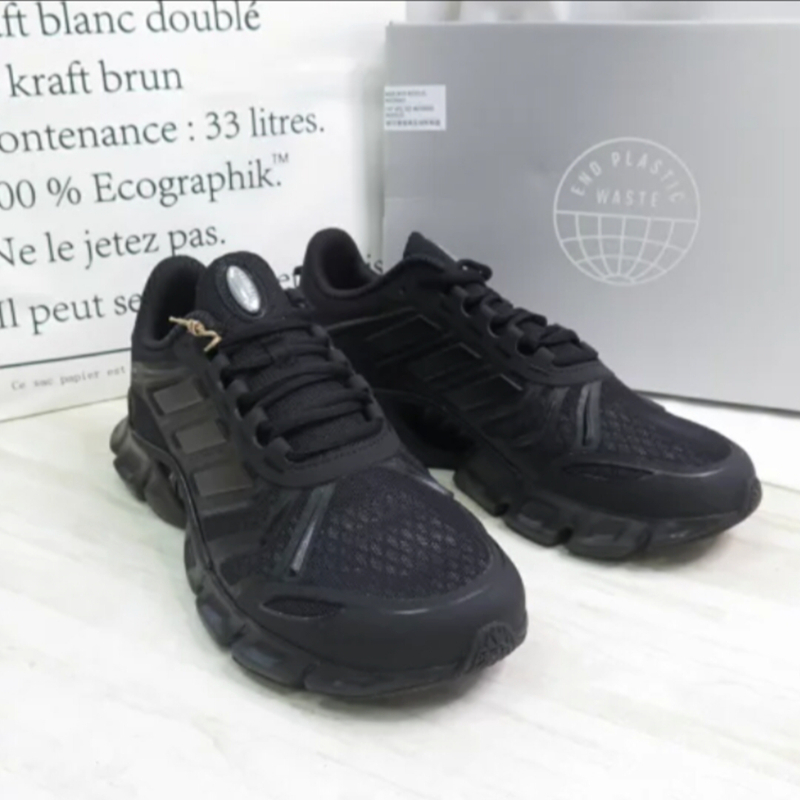 adidas阿迪达斯男女Climacool Vento2022低帮透气跑步鞋GX5583 - 图0