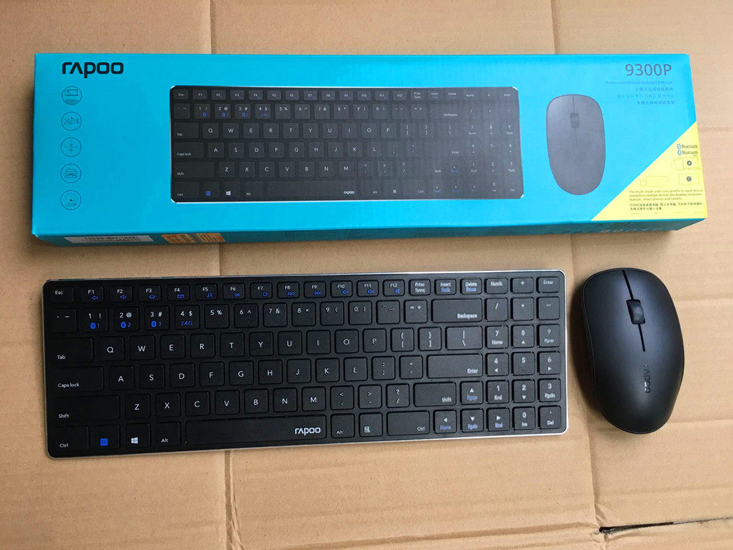 雷柏9300S无线键鼠套装 办公家用静音笔记本电脑蓝牙鼠标键盘套件,淘宝优惠券,粉丝福利购,淘宝优惠卷