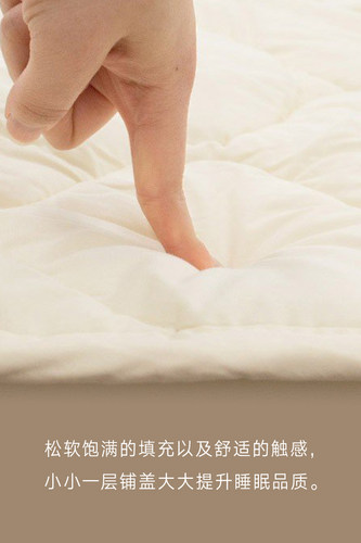 CastleGarden抗螨防臭可机洗床垫保护垫床褥保洁垫1m1.2m1.5m1.8m - 图0