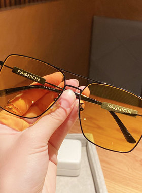 防紫外线方形韩版男女墨镜