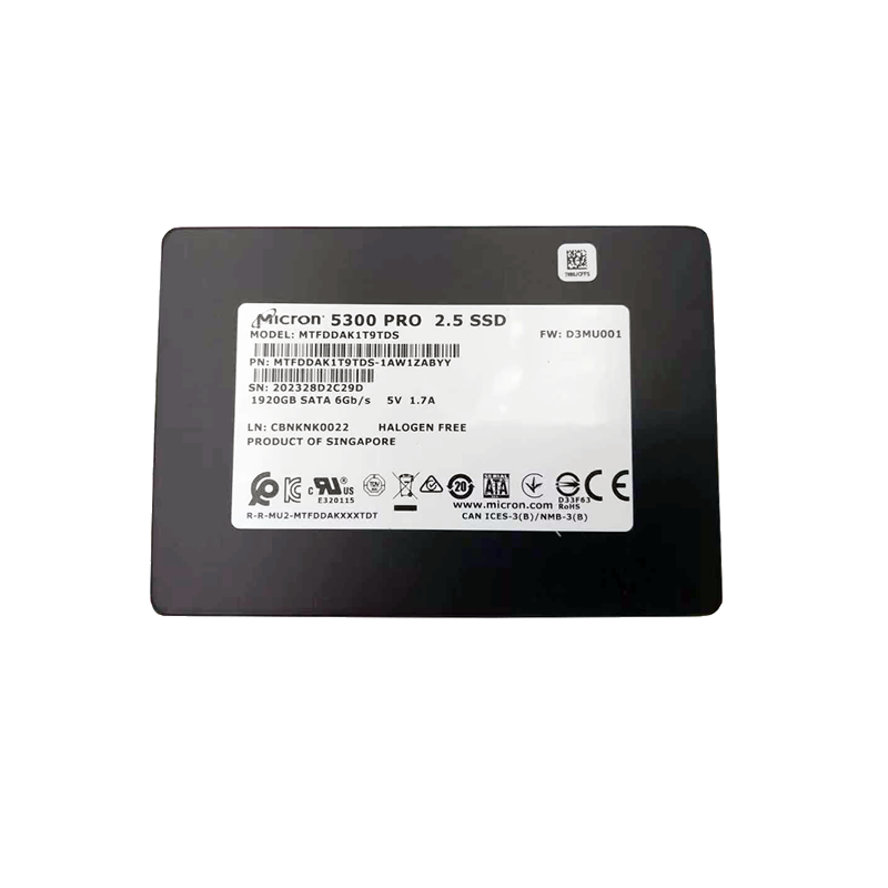 全新镁光固态硬盘5300PRO 960G 1.92T 3.84T 7.68T企业服务器SSD