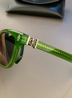 麦克心罗心太阳镜粗框可配近视