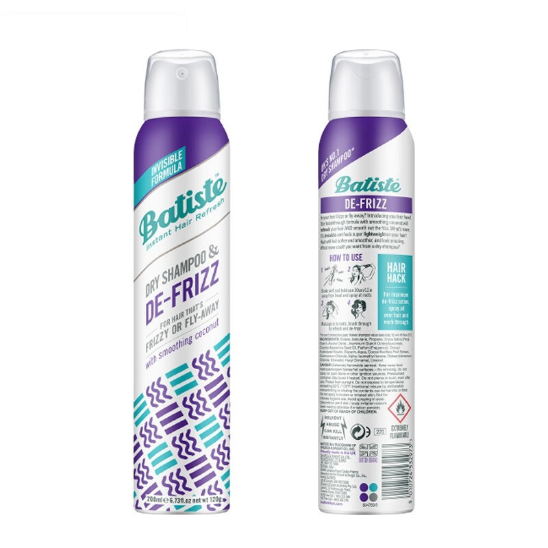 batiste碧缇丝免洗头喷雾头发干发 科雷家居洗发水