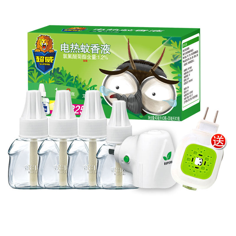超威电热蚊香液加热器蚊香液补充 科雷家居蚊香液