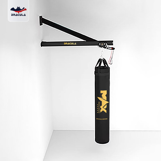 Cantilever boxing punching bag mobile track frame