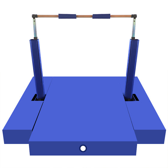 Liftable height children's physical training set horizontal bar