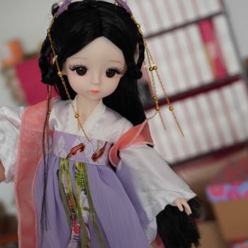 Doll toy girl gift birthday 30 cm 6 ຈຸດ bjd doll Princess dress up costume doll antique