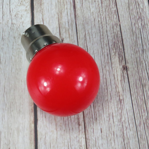 红色灯泡LED灯笼婚庆红灯气氛布景暗室长明灯螺口B22神龛小红供灯 - 图2