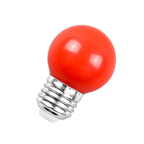 红色灯泡LED灯笼婚庆红灯气氛布景暗室长明灯螺口B22神龛小红供灯 - 图3