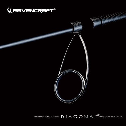 Ravencraft鸦语路亚竿DIAGONAL境系列超级远投直柄枪柄岸钓路亚竿 - 图2