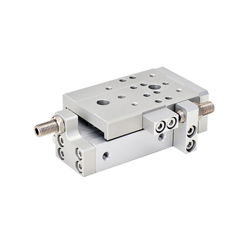 亚德客精密滑台气缸HLQ16/20/25X10X20X30X40X50X75X100X125X150S - 图3