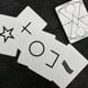 AMOR magic mark card back recognition spiritual props