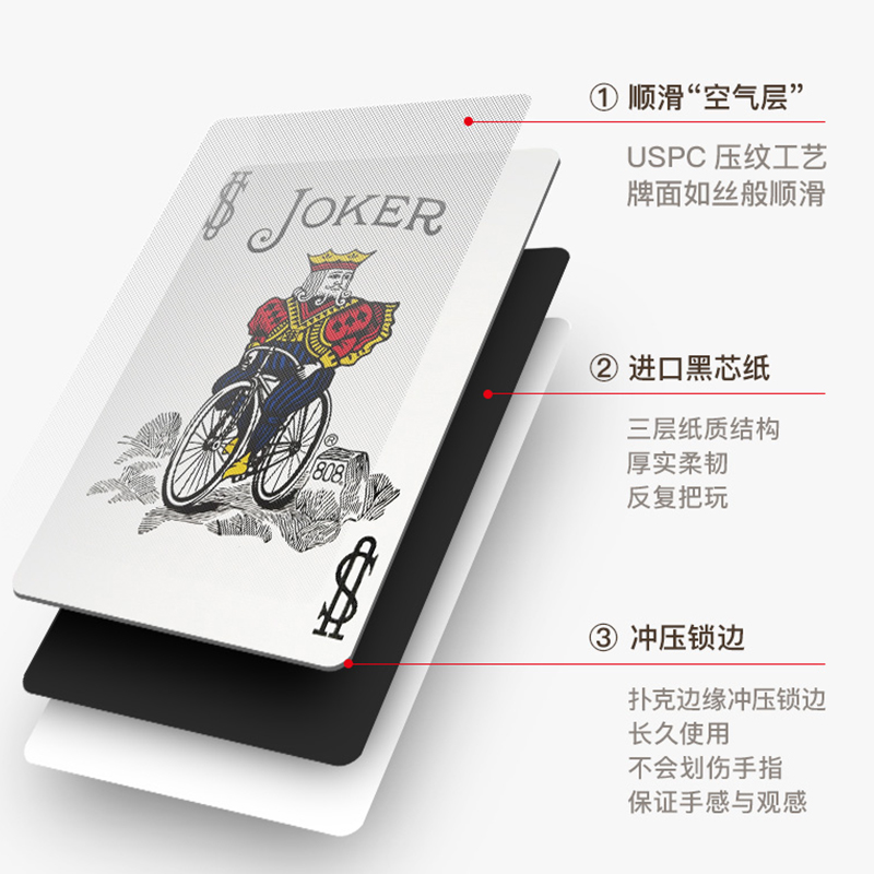 AMOR魔术 Bicycle金标单车牌迷你牌TH花切练习牌窄牌桥牌扑克牌粉 - 图0