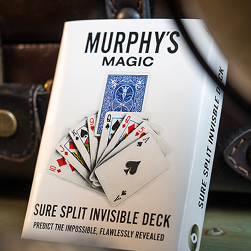AMOR魔术 新绿野仙踪丨SURE SPLIT Invisible Deck 无失仙踪 道具 - 图2