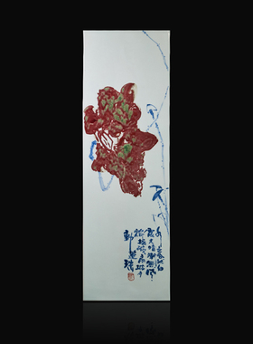 景德镇手工四方镶器千件客厅茶室书房落地装饰摆件大师手绘珍藏