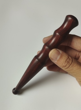 天然檀木点穴棒足疗棒足底穴位棒眼面部诊疗棒经络拨筋棒足疗工具