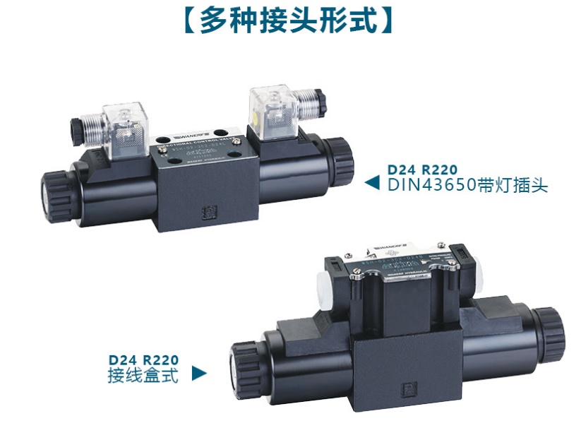 SWH-G02-D2-10 SWH-G02-D2-20 AC220 DC24液压电磁换向阀板式高压 - 图1