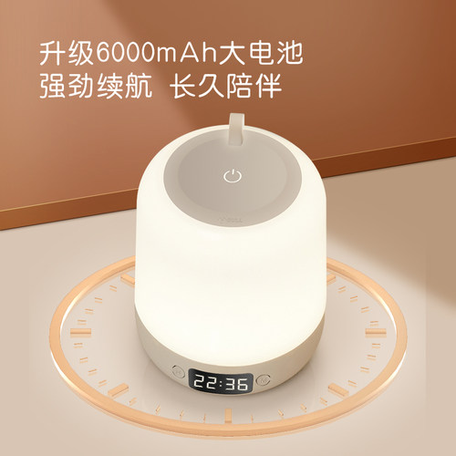 公牛杨幂同款床头小夜灯插电款卧室睡眠灯夜晚婴儿喂奶护眼灯台灯 - 图1