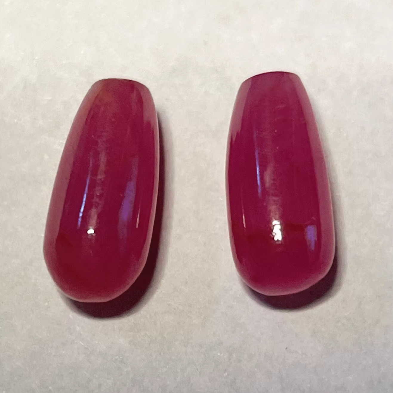 新品天然红宝石蓝宝石耳坠裸石定制镶嵌戒指吊坠优雅精致时尚鲜艳,淘宝优惠券,粉丝福利购,淘宝优惠卷