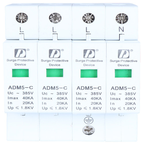 D牌4P40KA三相浪涌保护器ADM5防雷电源监控电脑避雷开关控制220V - 图3