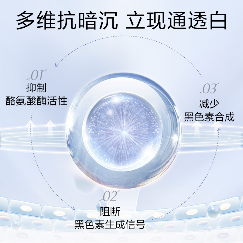 欧诗漫珍珠白柔肤水凝润补水烟酰胺 欧诗漫化妆水/爽肤水