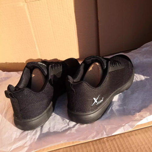 BEL专业保龄球用品 Xcel品牌飞织鞋面透气软底 专业保龄球鞋 黑色 - 图3
