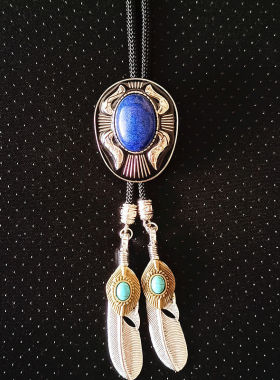 椭圆项链昊泉马鞭链合金