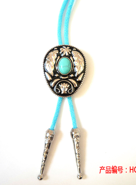 绿松石韩国西服长款领口小吊坠