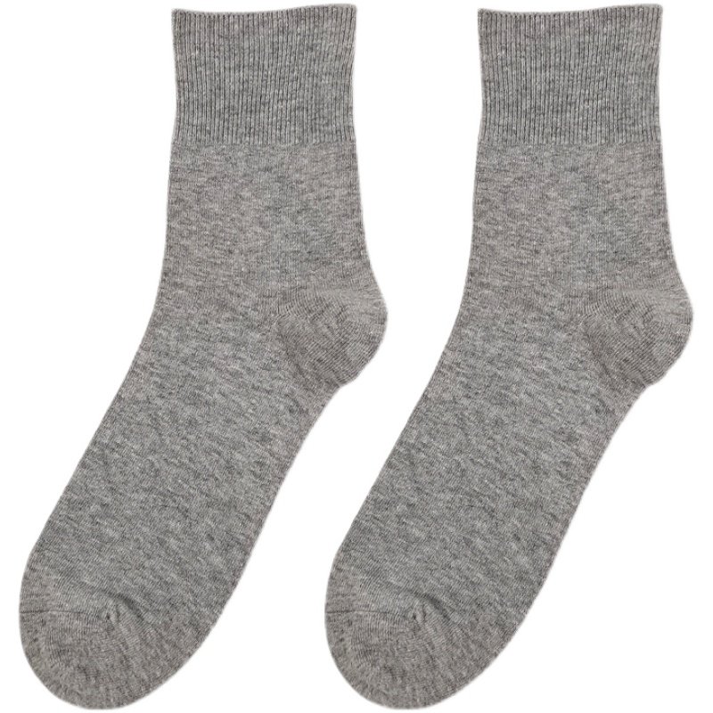 欧蒂爱袜子男秋冬全棉100%宽松口袜纯棉防臭中筒男袜老年人不勒脚,淘宝优惠券,粉丝福利购,淘宝优惠卷