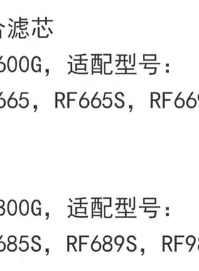 九阳净水器JYW-RF680/680S/685S/689S/980S原装PCRC+复合滤芯800G