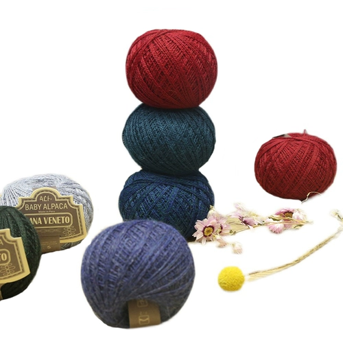 Нана, альпака, плетеный зимний набор материалов, DIY